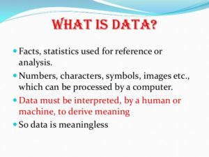 Read more about the article What is Data?